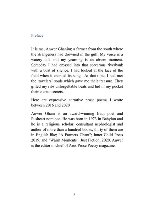 Image result for Prose Narrative Examples