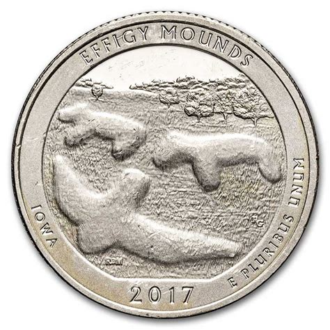 2017-S ATB Quarter Effigy Mounds National Proof (Silver) - Walmart.com