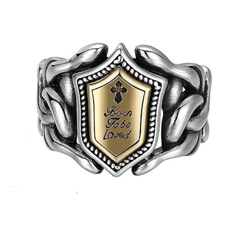 Fashion Frill Silver Ring For Men | Stainless Steel Rings for Mens ...