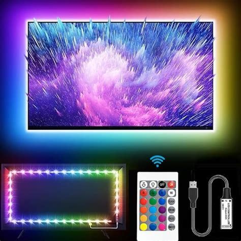 Buy XERGY USB 5V 5050 RGB LED Flexible Strip Light Multi-Color Changing ...