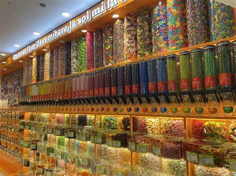 Supermarket Candy Store Dried Fruit Box Candied Fruit MM Beans Rainbow ...