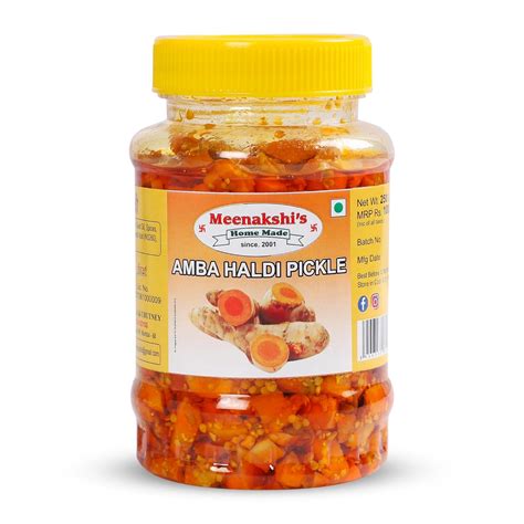 Meenakshi's Home Made Amba Haldi (Turmeric) Pickle | A Blend of Health ...