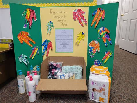 Kindergarten Community Service Projects – Printable PDF Template