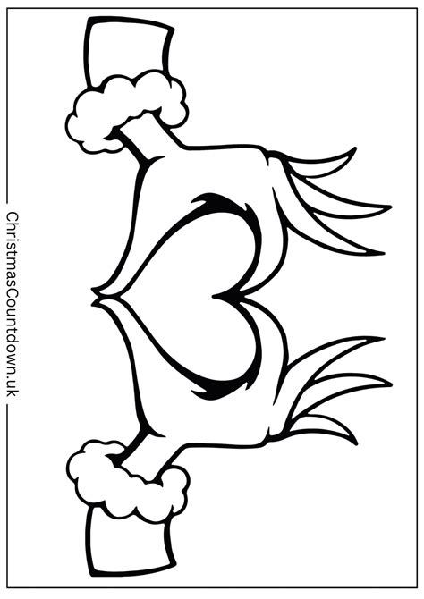 grinch-hands-colouring-sheet | Grinch coloring pages, Christmas ...