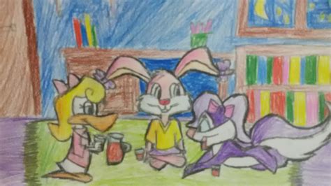 tiny toons girls night by Sapphierruby on DeviantArt