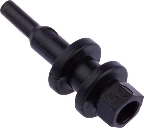 RS PRO | RS PRO Black Rubber Cable Grommet for 3 mm Cable Dia. for 1 mm ...