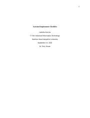 System Requirement Checklist 的图像结果