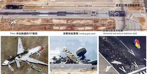 一张图看懂韩亚航空空难现场_网易新闻