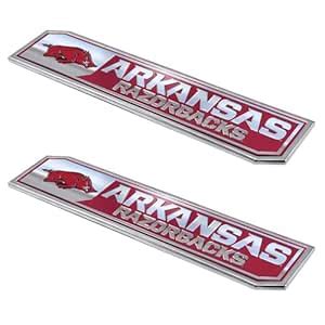 Buy NCAA Arkansas Razorbacks Truck Emblem, 2-Pack Online at Low Prices ...