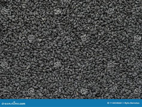 Black Cumin Nigella Sativa or Kalonji Seeds Background Surface Stock ...
