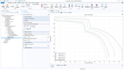 Image result for Battery Simulation COMSOL