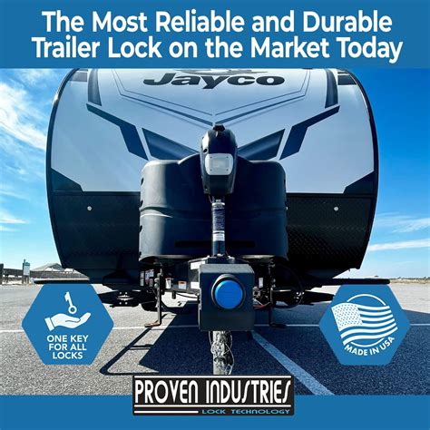 Buy Proven Industries Model 2516-J Trailer Lock, Fits 2 5/16-Inch Jayco ...