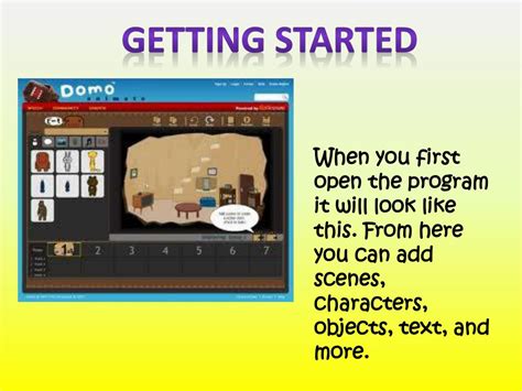 Image result for Domo Animate Tutorial