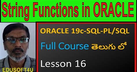 Image result for String Functions in Telugu SQL