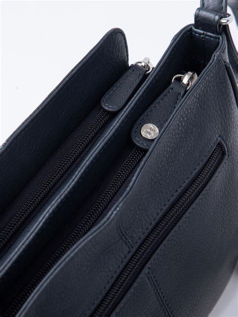Buy Lakeland Leather Navy Ambleside Cross-Body Bag from Next India