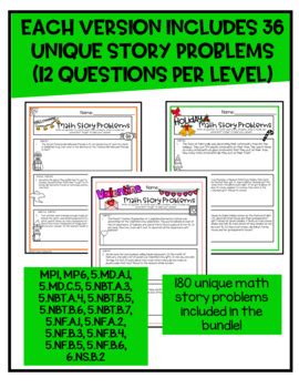 5th Math Story Problems 的图像结果