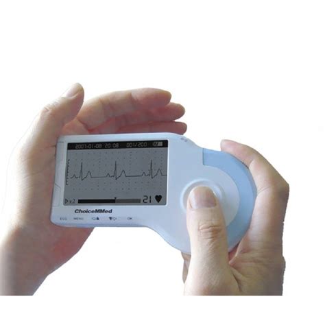 Choicemmed MD100B Portable Handheld ECG Heart Rate Heartbeat Monitor ...