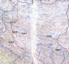 阿里地图_西藏自治阿里地图