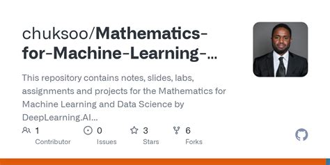 Image result for Mathematics for Machine Learning GitHub Projects