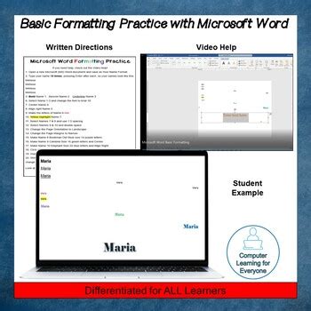Image result for Microsoft Word Basic Tutorial Paragraph for Practice