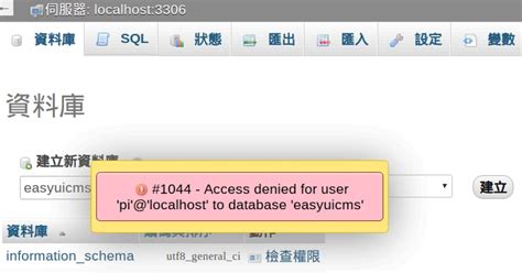 Access Is Denied for Admin User MySQL 的图像结果