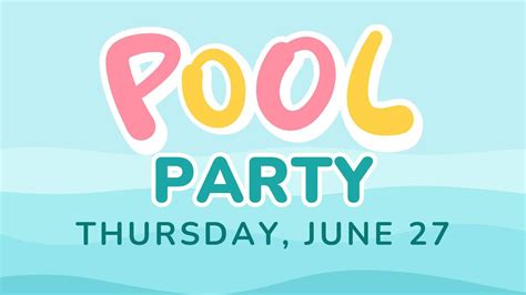 Pool Party!, Roy T. Lindenberg Memorial Outdoor Pool, Saint Peter, 27 ...