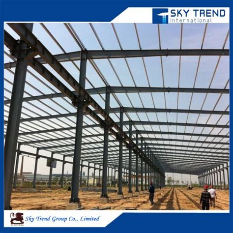China Construction Steel Structure H Beams Frame Buildings in Algeria ...