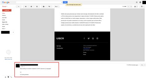 Stop assuming my language UBER, I Failed spanish in school. : r/uber