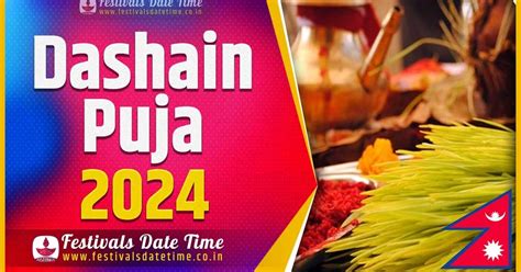 2024 Dashain Date Time, 2024 Dashain Nepali Calendar - Festivals Date Time
