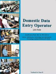 DATA ENTRY OPERATOR DOMESTIC (Job Role) (IT–ITeS) Textbook for class X ...
