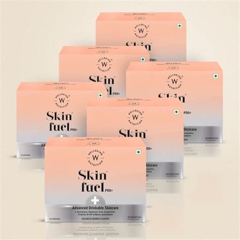 Skin Fuel Pro+ Valencia Orange Flavor Sachets | Wellbeing Nutrition