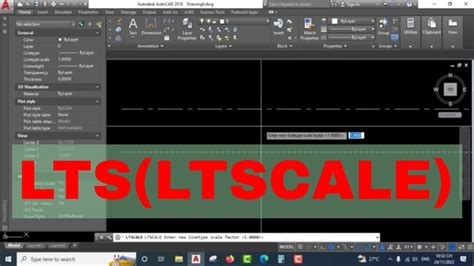Image result for AutoCAD Linetype Scale