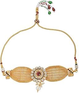 Handicraft Kottage Gold Plated Choker Necklace for Women (Golden) (HK ...