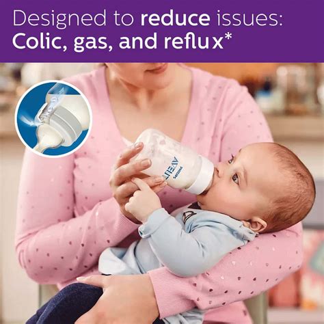 Buy PHILIPS AVENT ANTI COLIC BOTTLE 125ML (SINGLE PACK) SCF810/10 ...