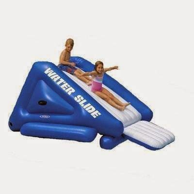 Image result for Inflatable Pool Slides for Inground Pools