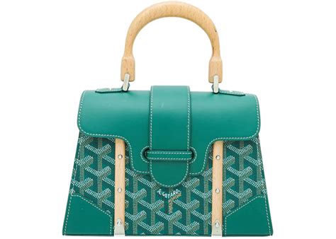 Goyard Saigon Structure Mini Bag Green