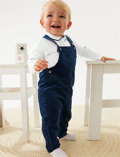 Buy 2pc Pure Cotton Velour Outfit at Marks & Spencer