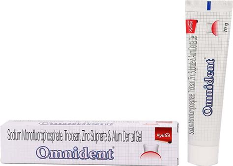 Buy OMNIDENT GEL 70GM Online & Get Upto 60% OFF at PharmEasy
