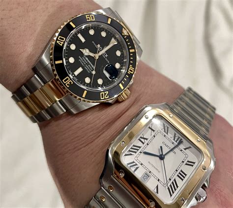 Incoming Two Tone to go with my Santos | WatchUSeek Watch Forums