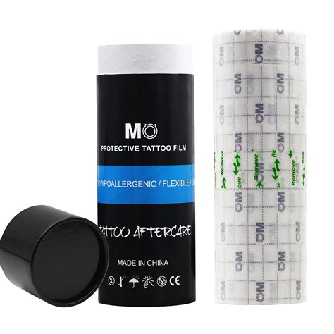 Amazon.com: Tattoo Aftercare Bandag - Derm Shield Tattoo Bandage 18ft x ...