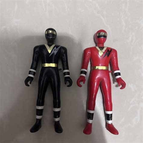 Jual Kakuranger | power rangers alien ranger |ninja red ninja black ...