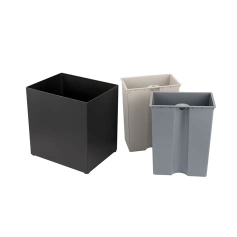 7L+7L Rectangle Trash can with 2 Plastic Inner Bin for hotel from China ...