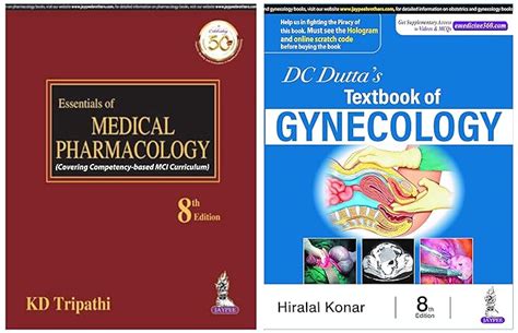 Buy ESSENTIALS OF MEDICAL PHARMACOLOGY & DC DUTTA'S TEXTBOOK OF ...