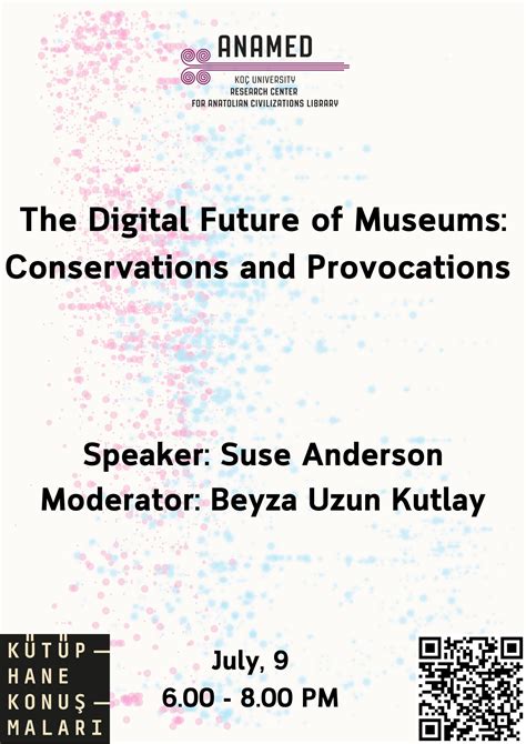 The Digital Future of Museums: Conservations and Provocations – ANAMED