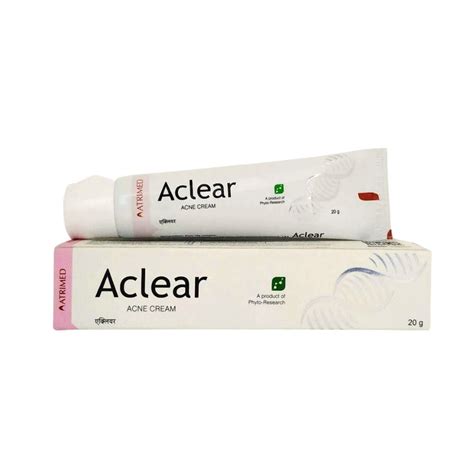 Buy Aclear Acne Cream 20gm Online - Ayush Care