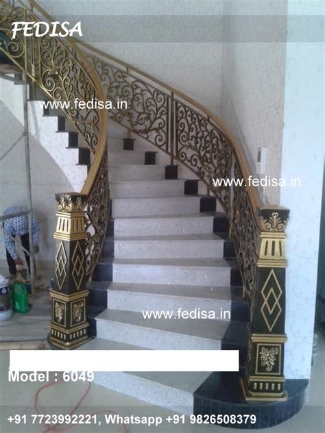 Luxury Classic Staircase Wood And Steel Stainless Railings For Stairs ...