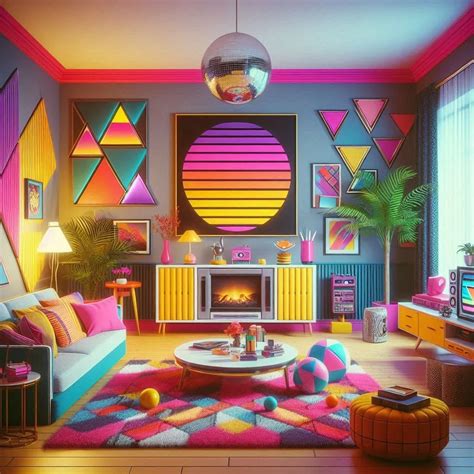 Tacky 80s Living Room Mid Century Interior Design: 7 Tips For Creating