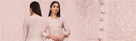 Buy Paramount chikan Women Hand Embroidered Floral Chikankari Chanderi ...