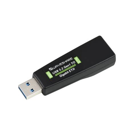 Buy Waveshare USB 3.2 Gen1 TO Gigabit Ethernet Converter, Driver-Free ...