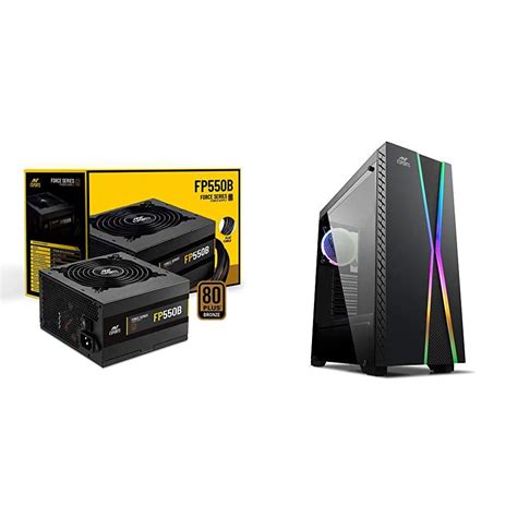 Buy Ant Esports ICE-200TG Mid Tower Gaming Cabinet Computer case with ...